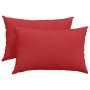 Cojines de sofá 2 pcs Rojo 60 x 40 cm tela en Decoración | Comprar online en Foru.es