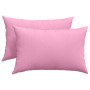 Cojines de sofá 2 pcs Rosa 60 x 40 cm tela en Decoración | Comprar online en Foru.es