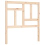 Estructura de cama con cabecero madera maciza 90x200 cm de vidaXL, Camas y somieres - Ref: Foro24-3193126, Precio: 87,62 €, D...