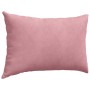 Cojines de sofá 2 pcs Rosa 60 x 40 cm Tela de pana en Decoración | Comprar online en Foru.es