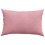 Cojines de sofá 2 pcs Rosa 60 x 40 cm Tela de pana en Decoración | Comprar online en Foru.es