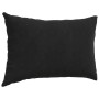 Cojines de sofá 2 pcs Negro 60 x 40 cm Tela de pana en Decoración | Comprar online en Foru.es