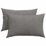 Cojines de sofá 2 pcs Gris Claro 60 x 40 cm Tela de pana en Decoración | Comprar online en Foru.es
