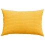 Cojines de sofá 2 pcs Amarillo Claro 60 x 40 cm Tela de pana en Decoración | Comprar online en Foru.es
