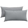 Cojines de sofá 2 pcs Gris Claro 80 x 40 cm tela en Decoración | Comprar online en Foru.es