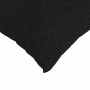 Cojines de sofá 2 pcs Negro 80 x 40 cm tela en Decoración | Comprar online en Foru.es