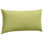 Cojines de sofá 2 pcs Verde claro 80 x 40 cm tela en Decoración | Comprar online en Foru.es