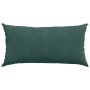 Cojines de sofá 2 pcs Verde oscuro 80 x 40 cm Tela de pana en Decoración | Comprar online en Foru.es