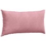 Cojines de sofá 2 pcs Rosa 80 x 40 cm Tela de pana en Decoración | Comprar online en Foru.es