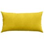 Cojines de sofá 2 pcs Amarillo 80 x 40 cm Tela de pana en Decoración | Comprar online en Foru.es