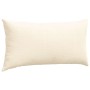 Cojines de sofá 2 pcs Crema 80 x 40 cm Tela de pana en Decoración | Comprar online en Foru.es