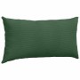 Cojines de sofá 2 pcs Verde oscuro 80 x 40 cm Tela de pana en Decoración | Comprar online en Foru.es