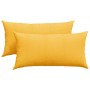 Cojines de sofá 2 pcs Amarillo Claro 80 x 40 cm Tela de pana en Decoración | Comprar online en Foru.es