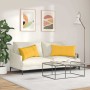 Cojines de sofá 2 pcs Amarillo Claro 80 x 40 cm Tela de pana en Decoración | Comprar online en Foru.es