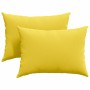 Cojines de sofá 2 pcs Amarillo Claro 70 x 50 cm tela en Decoración | Comprar online en Foru.es