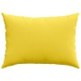 Cojines de sofá 2 pcs Amarillo Claro 70 x 50 cm tela en Decoración | Comprar online en Foru.es