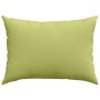 Cojines de sofá 2 pcs Verde claro 70 x 50 cm tela en Decoración | Comprar online en Foru.es