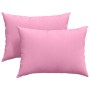 Cojines de sofá 2 pcs Rosa 70 x 50 cm tela en Decoración | Comprar online en Foru.es