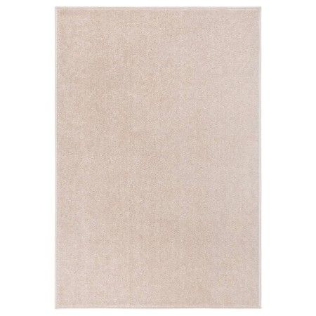 Alfombra de pelo corto beige oscuro 160x230 cm de vidaXL, Alfombras - Ref: Foro24-340341, Precio: 85,37 €, Descuento: %