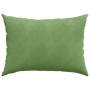 Cojines de sofá 2 pcs Verde claro 70 x 50 cm Tela de pana en Decoración | Comprar online en Foru.es