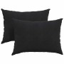 Cojines de sofá 2 pcs Negro 70 x 50 cm Tela de pana en Decoración | Comprar online en Foru.es