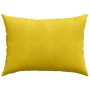 Cojines de sofá 2 pcs Amarillo 70 x 50 cm Tela de pana en Decoración | Comprar online en Foru.es