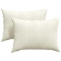 Cojines de sofá 2 pcs Crema 70 x 50 cm Tela de pana en Decoración | Comprar online en Foru.es