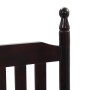 Mecedora con asiento curvo madera de álamo marrón de vidaXL, Sillas de jardín - Ref: Foro24-45699, Precio: 143,08 €, Descuent...