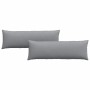 Cojines de sofá 2 pcs Gris Claro 120 x 40 cm tela en Decoración | Comprar online en Foru.es