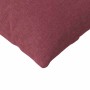 Cojines de sofá 2 pcs Rojo vino 120 x 40 cm tela en Decoración | Comprar online en Foru.es