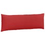 Cojines de sofá 2 pcs Rojo 120 x 40 cm tela en Decoración | Comprar online en Foru.es