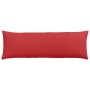 Cojines de sofá 2 pcs Rojo 120 x 40 cm tela en Decoración | Comprar online en Foru.es