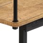Banco de madera maciza de mango 120x40x70 cm de vidaXL, Bancos para recibidores y almacenamiento - Ref: Foro24-247807, Precio...