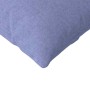 Cojines de sofá 2 pcs Azul jeans 120 x 40 cm tela en Decoración | Comprar online en Foru.es