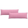 Cojines de sofá 2 pcs Rosa 120 x 40 cm tela en Decoración | Comprar online en Foru.es