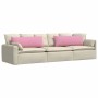 Cojines de sofá 2 pcs Rosa 120 x 40 cm tela en Decoración | Comprar online en Foru.es