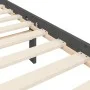 Gray solid wood bed frame with headboard 200x200 cm by vidaXL, Beds and slatted bases - Ref: Foro24-3193293, Price: 166,51 €,...