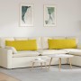 Cojines de sofá 2 pcs Amarillo 120 x 40 cm Tela de pana en Decoración | Comprar online en Foru.es