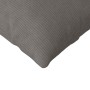 Cojines de sofá 2 pcs Gris Claro 120 x 40 cm Tela de pana en Decoración | Comprar online en Foru.es