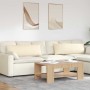 Cojines de sofá 2 pcs Crema 120 x 40 cm Tela de pana en Decoración | Comprar online en Foru.es