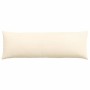 Cojines de sofá 2 pcs Crema 120 x 40 cm Tela de pana en Decoración | Comprar online en Foru.es