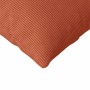 Cojines de sofá 2 pcs Rojo Naranja 120 x 40 cm Tela de pana en Decoración | Comprar online en Foru.es