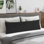 Cojines de sofá 2 pcs Negro 145 x 40 cm tela en Decoración | Comprar online en Foru.es