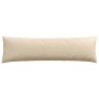 Cojines de sofá 2 pcs Crema 145 x 40 cm tela en Decoración | Comprar online en Foru.es