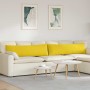 Cojines de sofá 2 pcs Amarillo Claro 145 x 40 cm tela en Decoración | Comprar online en Foru.es