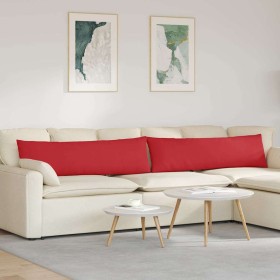 Cojines de sofá 2 pcs Rojo 145 x 40 cm tela en Decoración | Comprar online en Foru.es