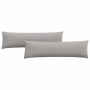 Cojines de sofá 2 pcs Gris Nube 145 x 40 cm tela en Decoración | Comprar online en Foru.es