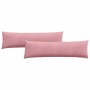 Cojines de sofá 2 pcs Rosa 145 x 40 cm Tela de pana en Decoración | Comprar online en Foru.es