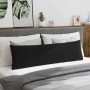 Cojines de sofá 2 pcs Negro 145 x 40 cm Tela de pana en Decoración | Comprar online en Foru.es