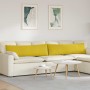 Cojines de sofá 2 pcs Amarillo 145 x 40 cm Tela de pana en Decoración | Comprar online en Foru.es
